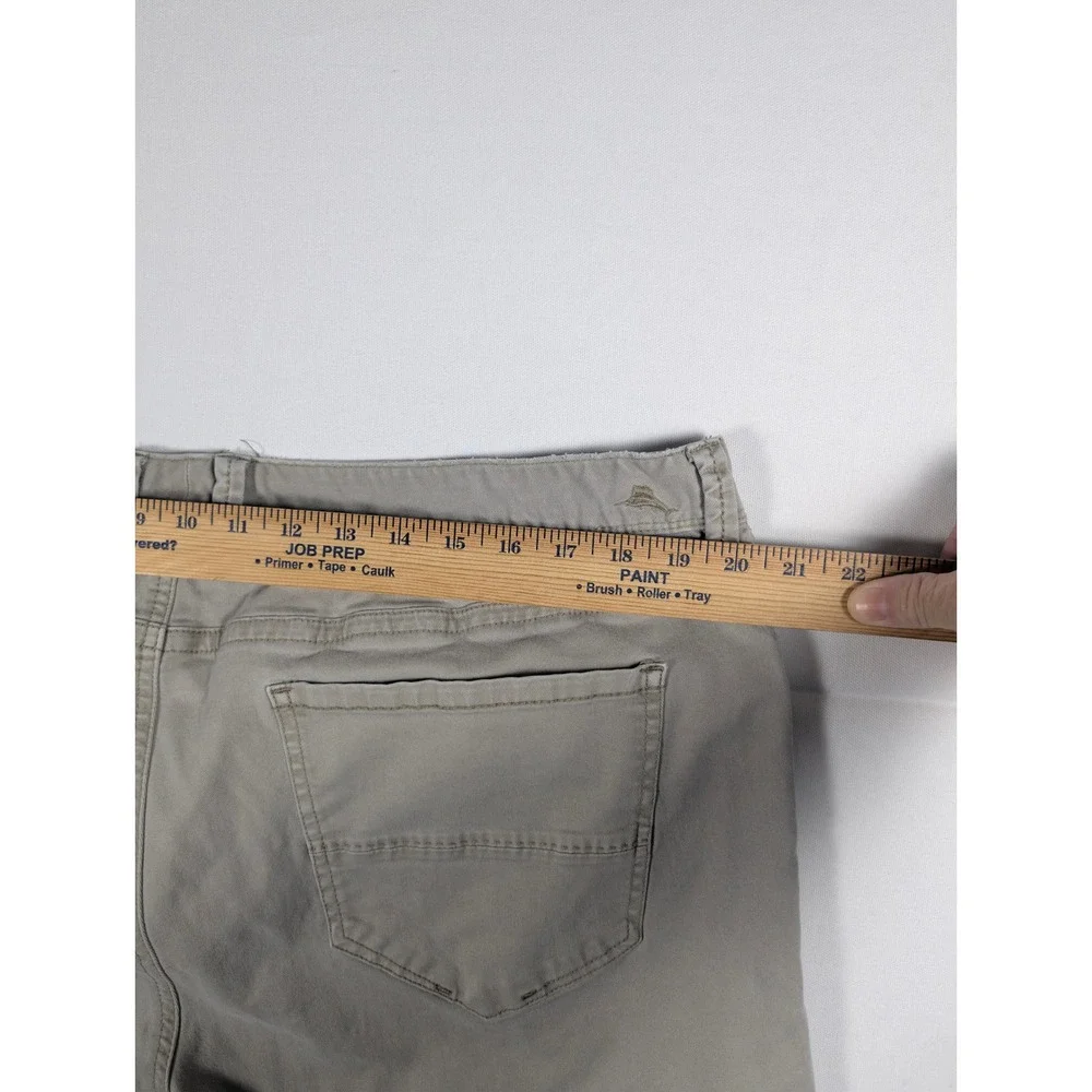 Tommy Bahama Mens Relaxed Fit Chino Pants Tan Khaki Stretch Cotton 40x30 - Picture 7 of 9